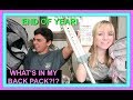 WHAT'S IN MY BACK PACK | END OF YEAR 2019