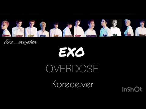 (Türkçe Çeviri) EXO (엑소) Overdose (중독) - Korece ver.