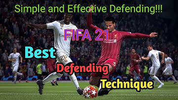 FIFA 21 EASY AND EFFECTIVE DEFENDING TUTORIAL ( X Button Technique)