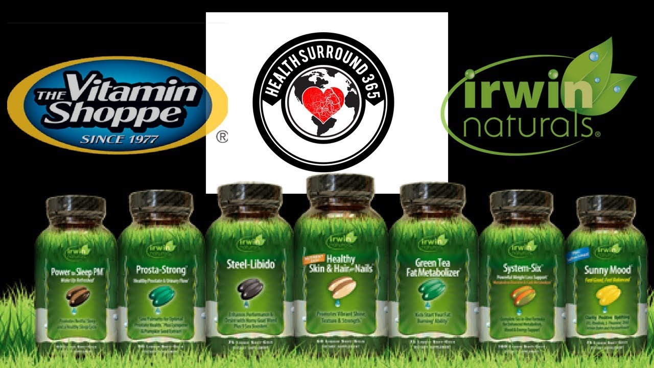 Irwin Naturals & Vitamin Shoppe Shopping YouTube