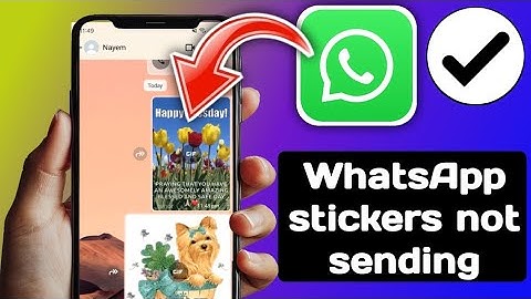 How to fix Whatsapp stickers not sending problem 2025 || WhatsApp sticker send Problem