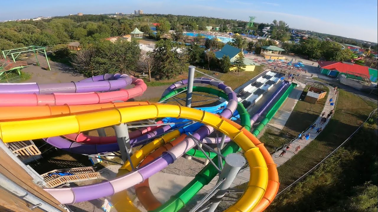 Wet N Wild Toronto Klodike Express Water Rides Attraction 4K YouTube wet-n-wild-toronto-klodike-express-water-rides-attraction-4k-youtube
