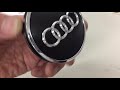 Audi dynamic hub caps 