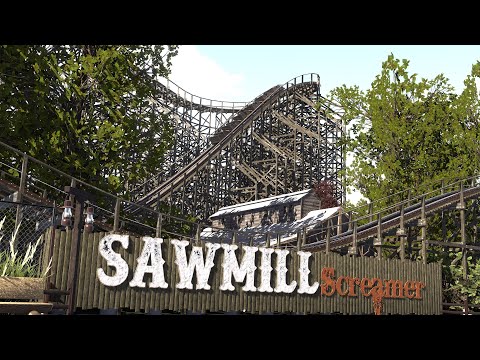 Sawmill Screamer - CCI Wooden Coaster - NoLimits 2 Roller Coaster Simulator