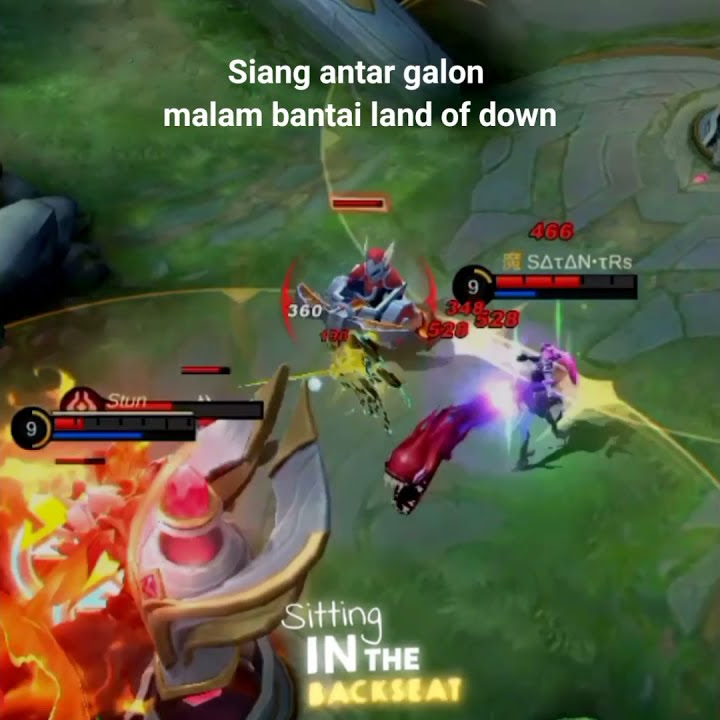 siang antar galon malam bantai land of down | #shorts #storywa