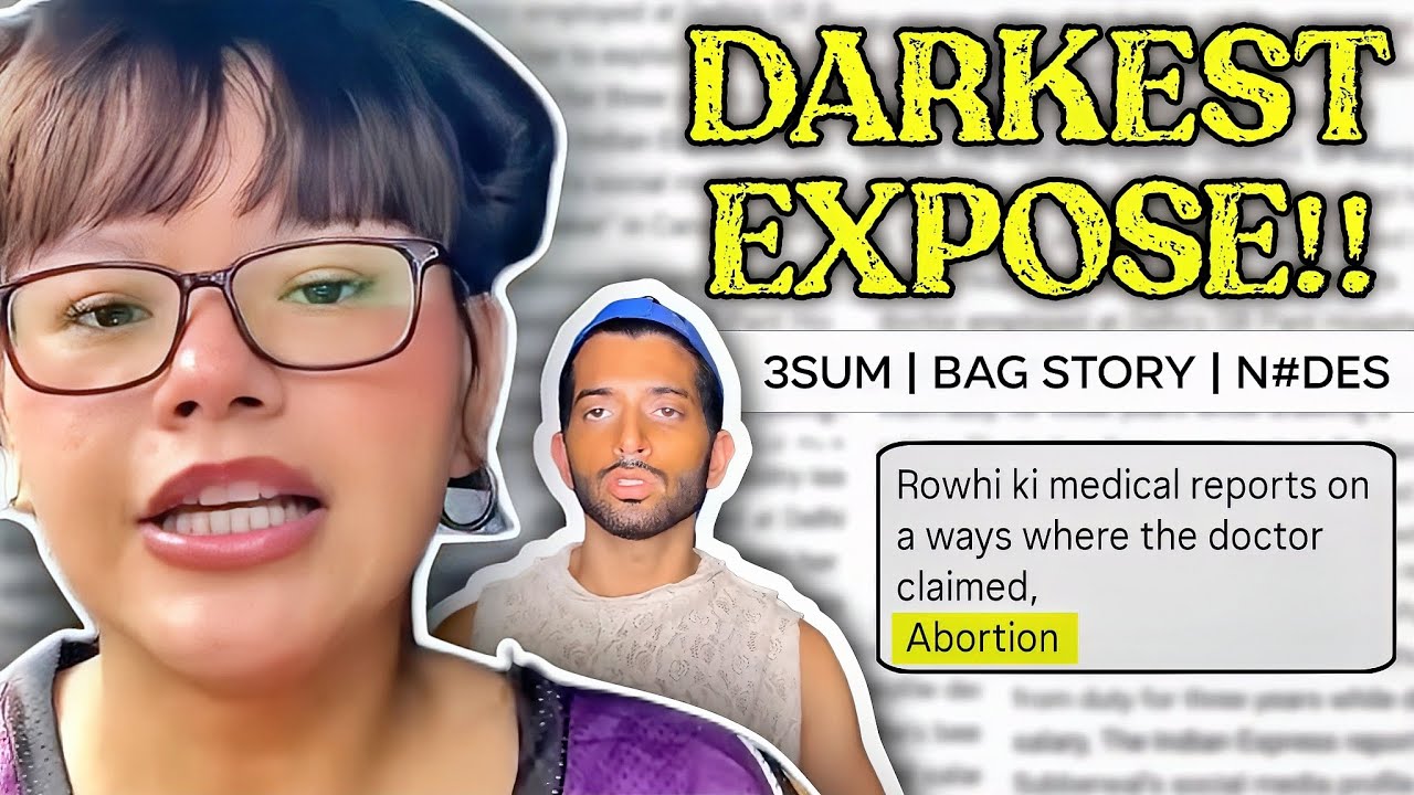 WTF!! This is DARKEST 🤯!! | Rowhi Rai & Sahil Narang Controversy