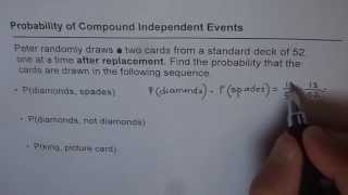 50 Probability of Compound Independent Events