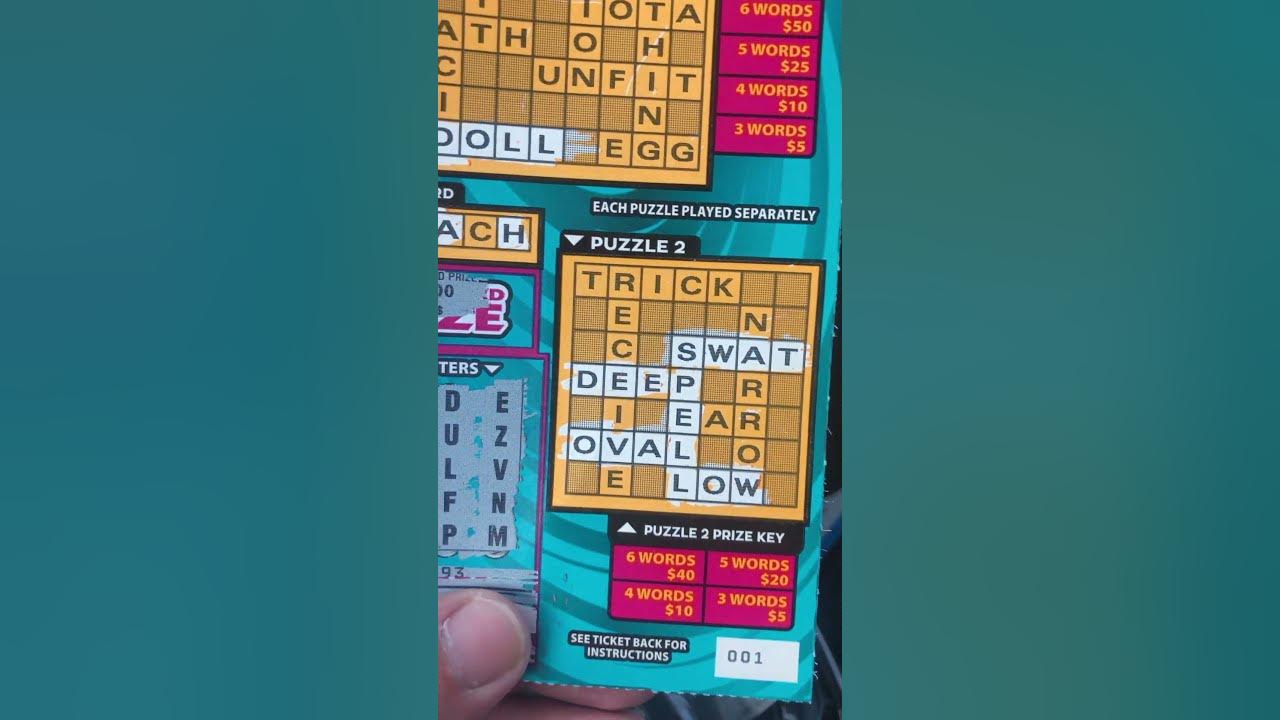  ohiolottery lottery boom scratchofftickets cashword profit youtube