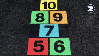 ⏳ HD #Countdown #Numbers - #3D  10 to 1  計時器 ⏱ Conto alla rovescia da 10 a 1