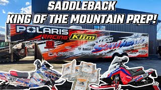 SADDLEBACK KING OF THE MOUNTAIN SNOWMOBILE HILL CLIMB PREP!! LOUDEST PARTY IN THE EAST!