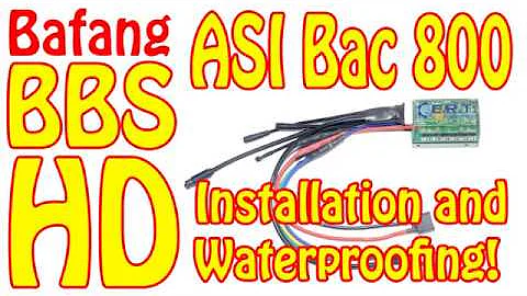 Bafang BBSHD (ASI BAC800) - ASI BAC800 Install and Waterproofing