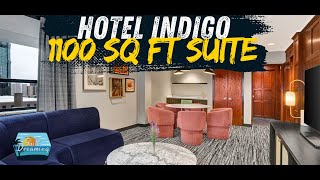 1100 sq ft suite in the heart of the City! Hotel Indigo Minneapolis | One Bedroom Suite City View