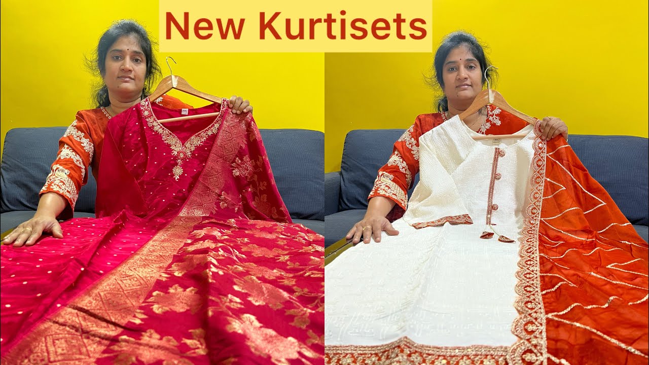 Unique & trendy Kurtisets 🥰 at Affordable prices 🤩 with free shipping wear it with pride 😍