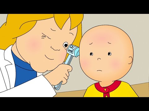 Caillou rend visite