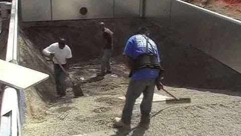 How A Swimming Pool Is Installed (Part 2)