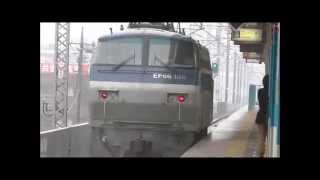 【武蔵野線】EF66 108（単機） 北朝霞駅通過