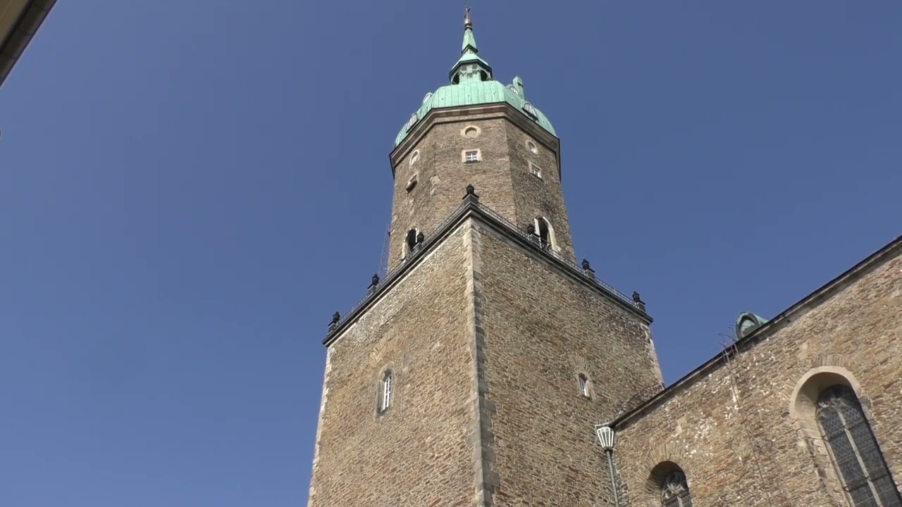 Annenkirche Annaberg-Buchholz (Erzgebirge) Vollgeläut aller 5 Glocken mit alten Klöppeln