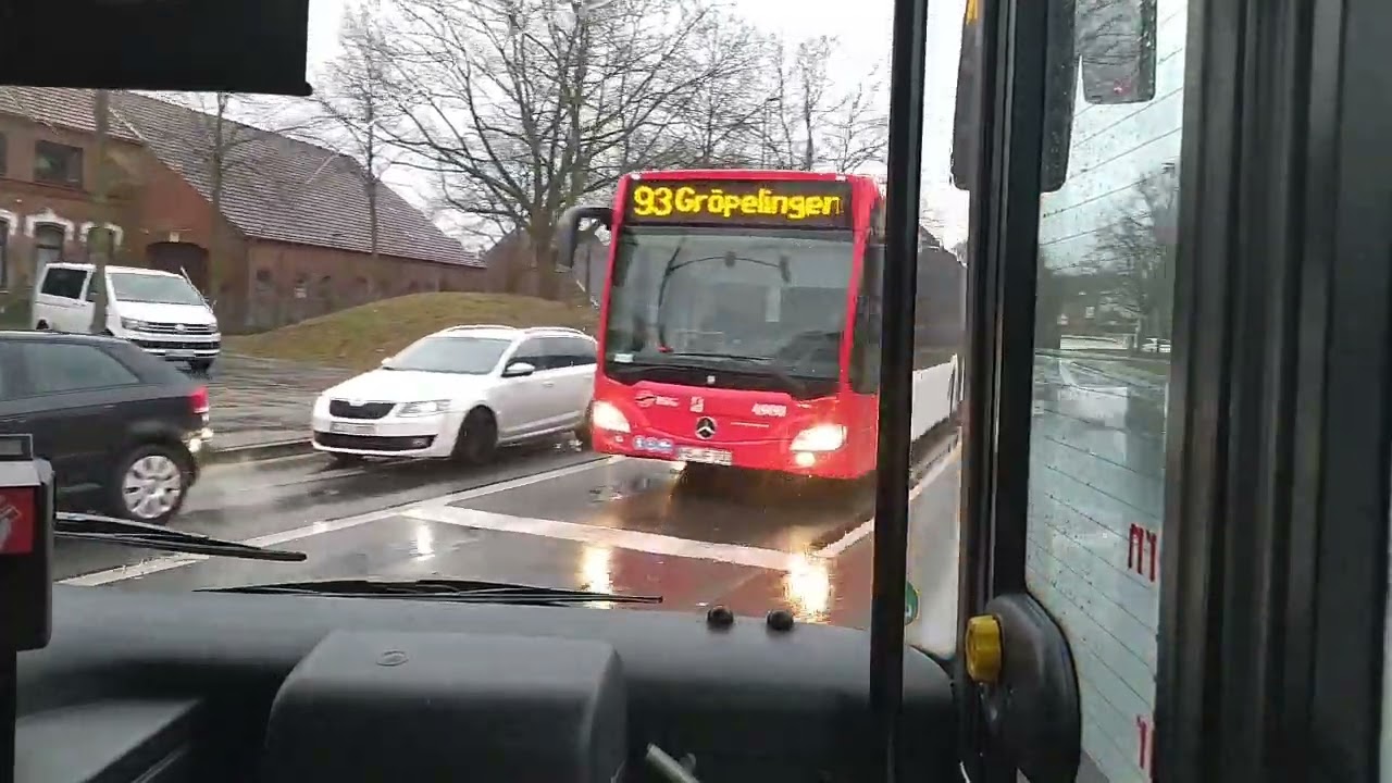 (Od widza!) Linia 90, kierunek Neuerkirchen, BSAG Bremen