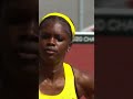 Tiana Marshall powers to 13.10 in the 100m hurdles heats to qualify for the semis #WorldAthleticsU20