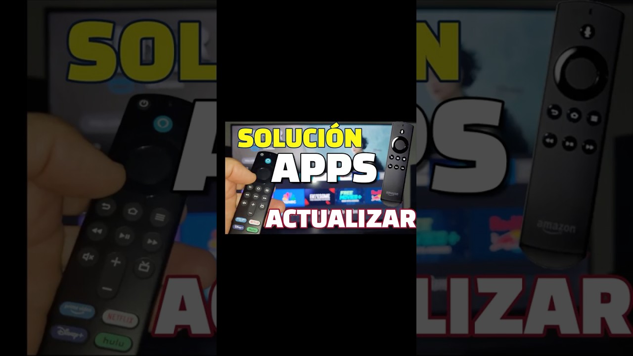 Cómo actualizar las aplicaciones Fire TV Stick Update Apps Solución no funciona Fire TV Actualizar