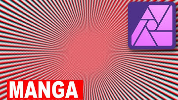 How To Create Manga Effects Lines | Web Designs In Affinity Photo