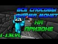 ВСЕ ВЫГОДНЫЕ СПОСОБЫ ФАРМА МОНЕТ НА ПРИЗОНЕ [1-13lvl] | Vimeworld Prison