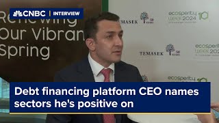 Debt financing platform CEO names sectors he's positive on