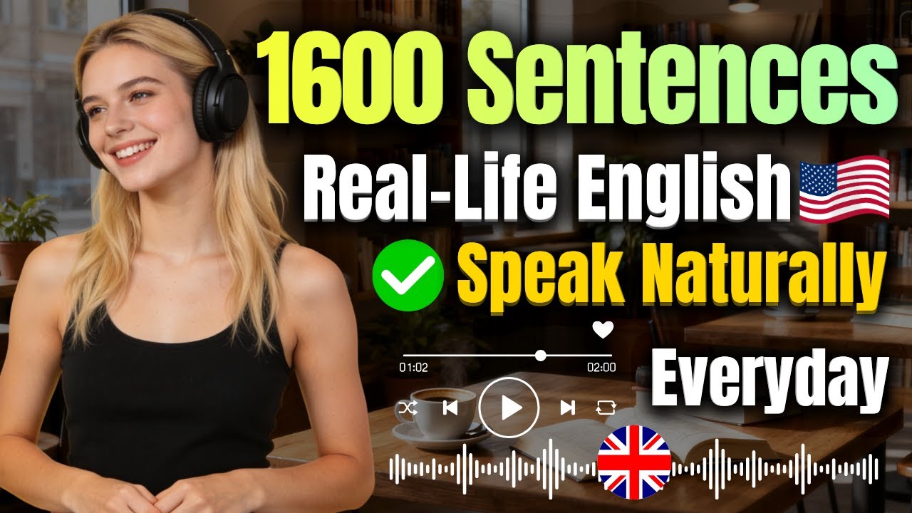 1600 Real-Life English Sentences to Speak Naturally Every Day