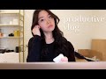 Productive vlog  an introverts work week learning new skills balancing work and content creation