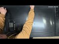 Samsung UE55AU7175U Teardown | How to Open Without Breaking the Panel!