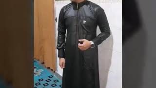 Ceng Ridho Bersama Gamis Saudi Thobe 1 abi zidna busana muslim