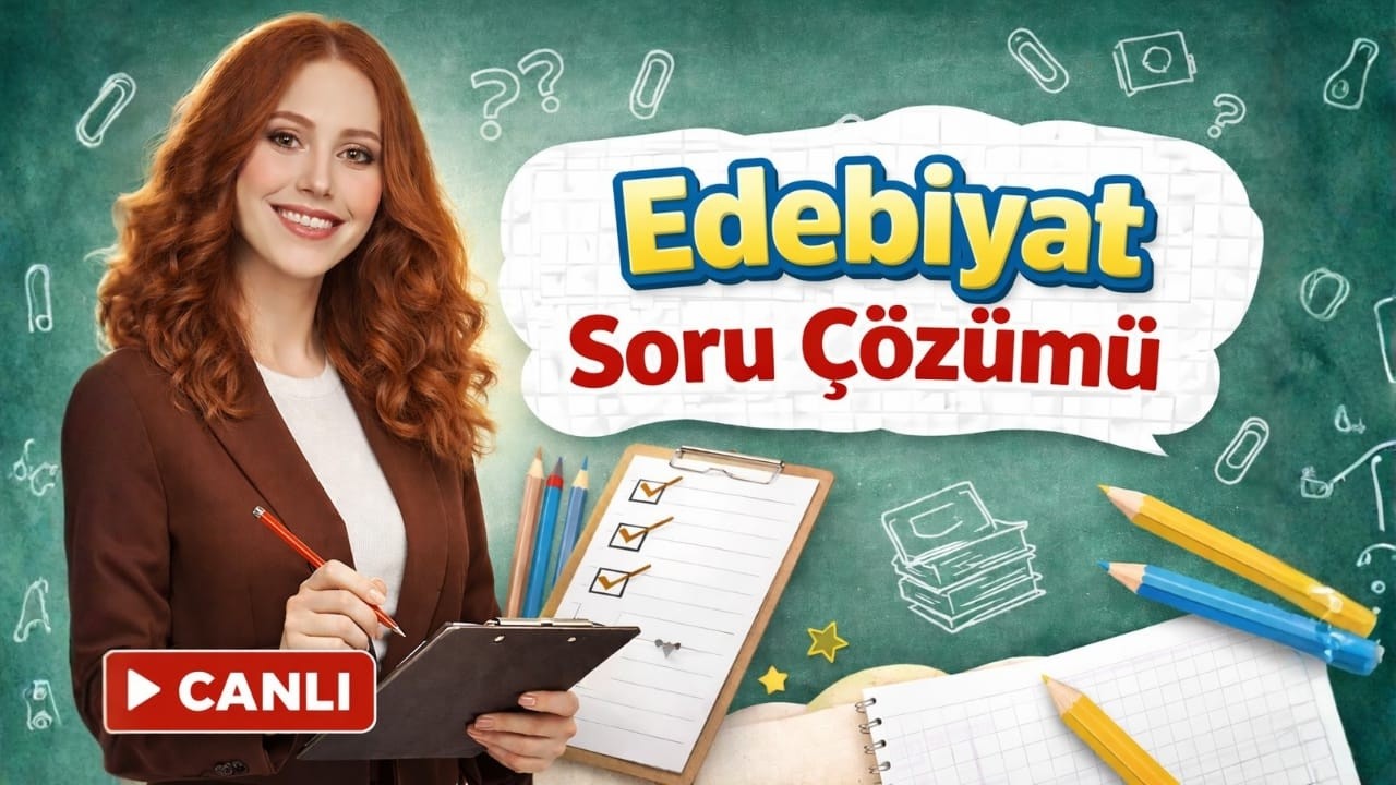 🔴 CANLI YAYIN | AYT EDEBİYAT SORU ÇÖZÜMÜ