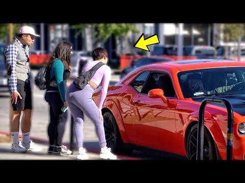 DODGE HELLCAT GOLD DIGGER PRANK!