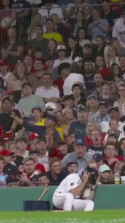 image of Foul ball hits ball boy directly in the head, a breakdown #mlb #baseball #sports #ballboy #redsox - YouTube