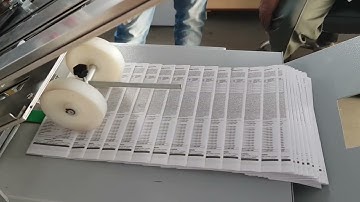 Mistry - Paper Folding Machine | Vacuum Feed Paper Folding Machine | 4 buckles 3 deflectors