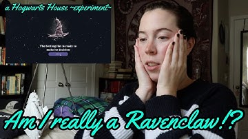 HOGWARTS HOUSE EXPERIMENT aka i took the sorting hat quiz many, many times