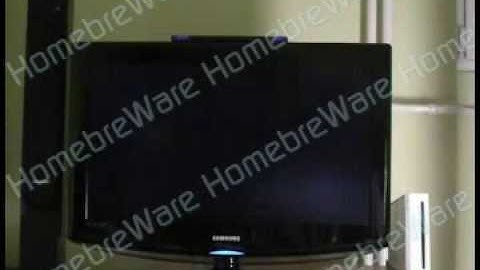 Demonstration of a softmodded Wii