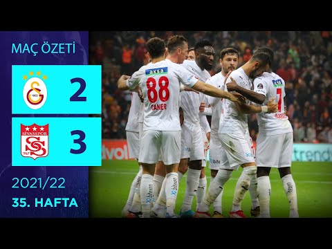 ÖZET: Galatasaray 2-3 Demir Grup Sivasspor | 35. Hafta - 2021/22