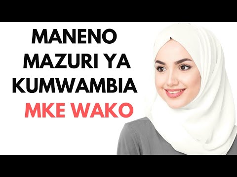 Video: Jinsi Ya Kumwambia Mke Wako Juu Ya Uhaini Bila Kashfa