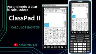 📊ClassPad 2 Tutorial 04 - Basic Calculations🎲