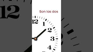 ¿Qué hora es? en #shorts