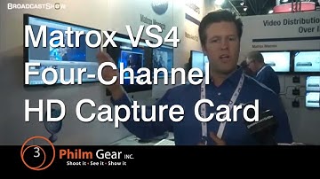Matrox VS4 Four-Channel HD Capture Card