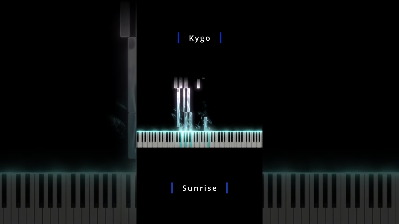 Kygo ft. Jason Walker - Sunrise | Piano Cover by: Magic Hands