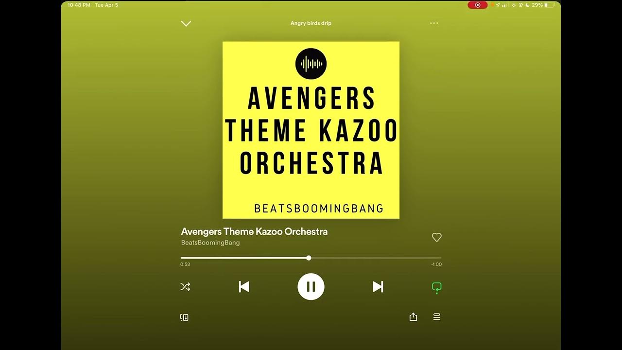 Avengers Theme Kazoo Orchestra (copyright) YouTube Music