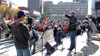Nathan Cullen speech at Occupy Edmonton