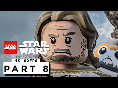 LEGO Star Wars: The Skywalker Saga - Episode 8 The Last Jedi Full  Walkthrough @ 4K 60ᶠᵖˢ ✓ 