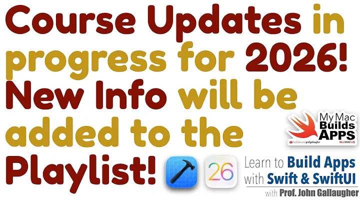 Course Updates in Progress for 2026!