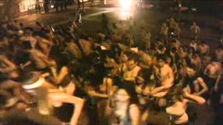 UCI students let off steam with undie run - 2009-03-14