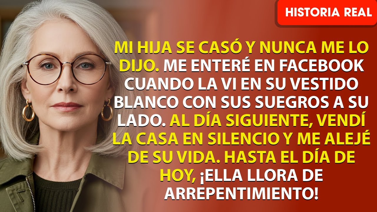 Mi hija se casó y me enteré cuando vi las fotos en línea. Vendí su casa y...