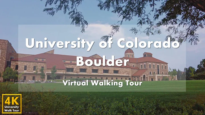 University of Colorado Boulder [Part 1] - Virtual Walking Tour [4k 60fps]